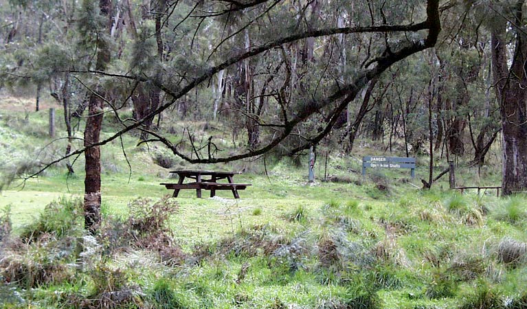 Fourth Crossing picnic area, Mullion Range State Conservation Area. Photo: NSW Government