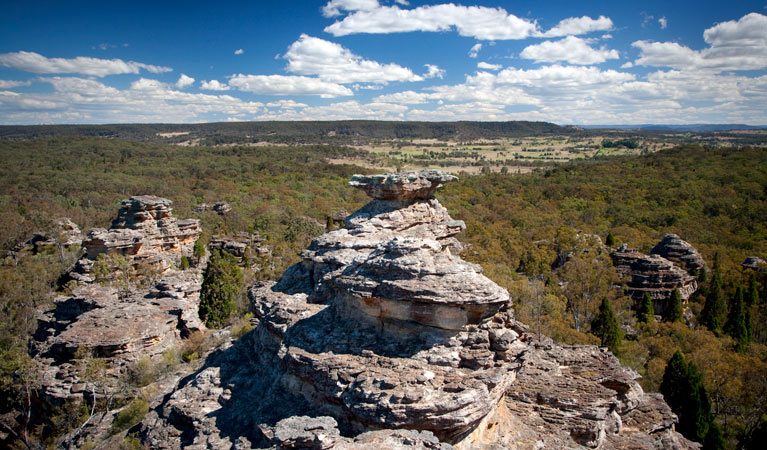 Castle Rocks walking track, Munghorn Nature Reserve. Photo: Nick Cubbin &copy; OEH