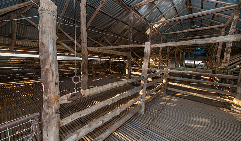 Mungo Woolshed, Mungo National Park. Photo: John Spencer/NSW Government