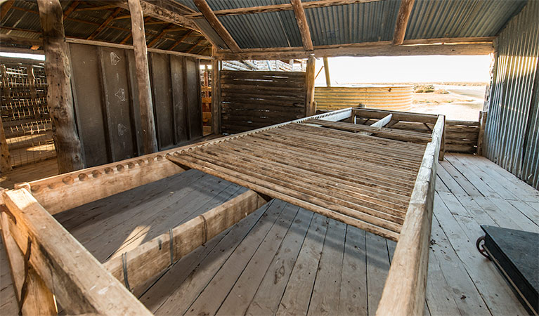 Mungo Woolshed, Mungo National Park. Photo: John Spencer/NSW Government