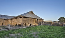 Mungo Woolshed in Mungo National Park. Photo: Vision House Photography/OEH