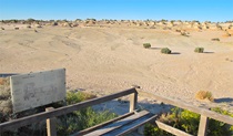 Walls of China Viewing Platform, Mungo National Park. Photo: Wendy Hills/NSW Government