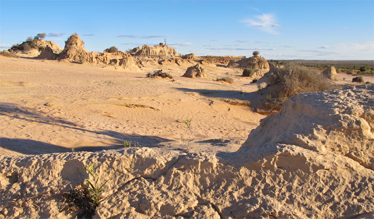 Walls of China Viewing Platform, Mungo National Park. Photo: Wendy Hills/NSW Government