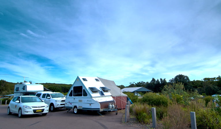Caravans in Freemans campground. Photo: John Spencer/DPIE