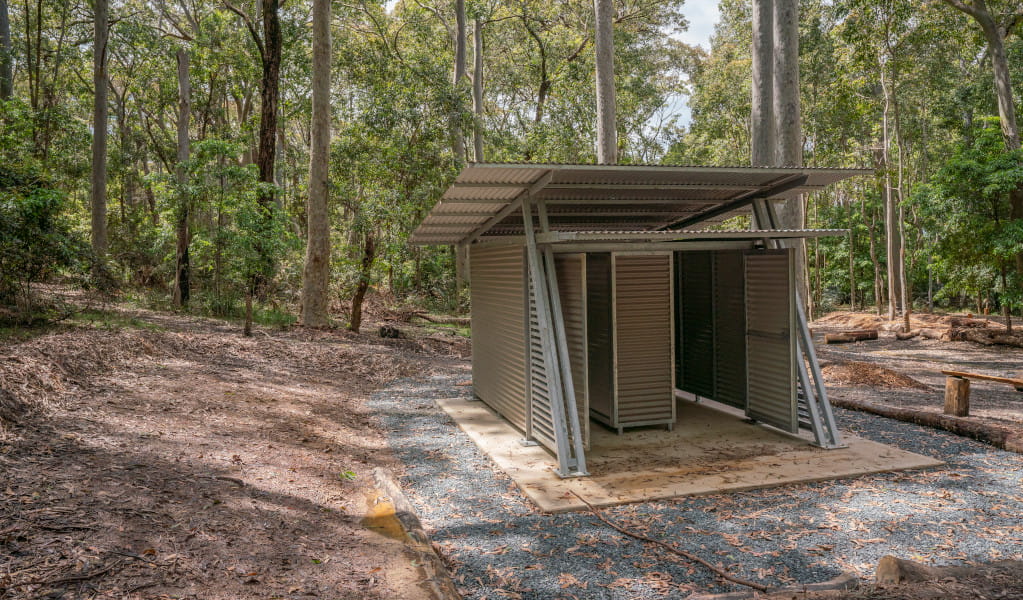 Toilet facilities at Oaky Beach campground. Credit: John Spencer &copy; DPE