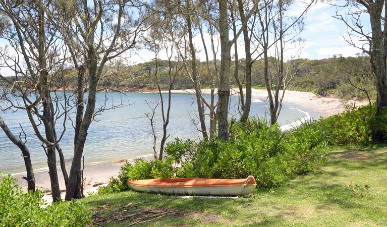 Yellow Rock Beach House in Murramarang National Park. Photo: Michael Jarman &copy; OEH