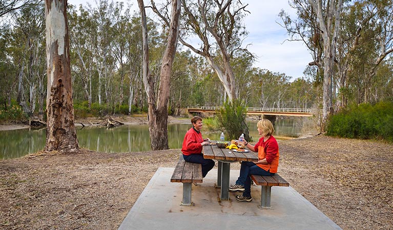 Edward River Bridge picnic area, Murray Valley National Park. Photo: Gavin Hansford