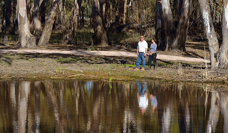 McCaugheys Lagoon, Murrumbidgee Valley National Park. Photo: Gavin Hansford &copy; OEH