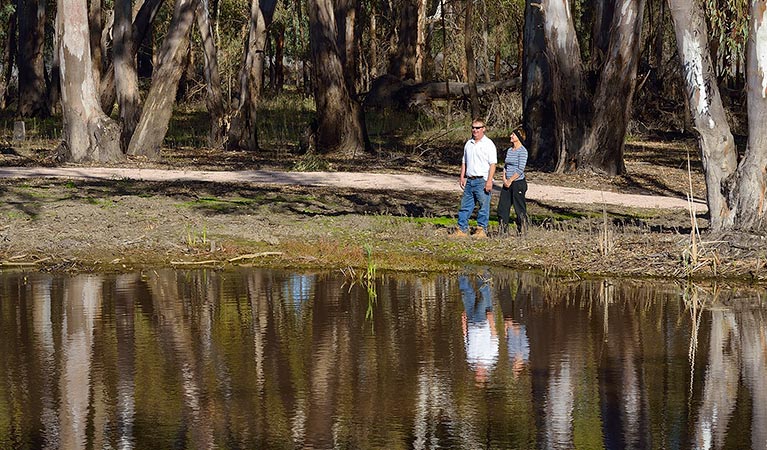 McCaugheys Lagoon, Murrumbidgee Valley National Park. Photo: Gavin Hansford &copy; OEH