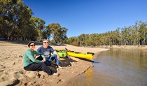 Middle Beach, Murrumbidgee Valley National Park. Photo: Gavin Hansford