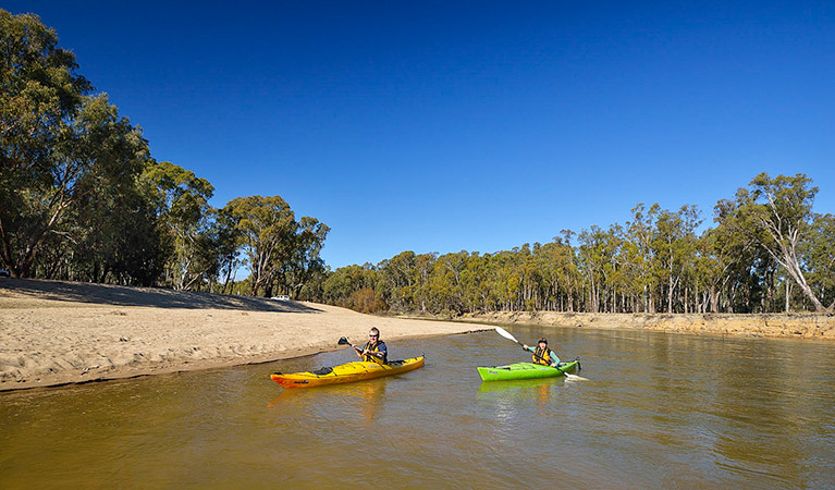 Middle Beach, Murrumbidgee Valley National Park. Photo: Gavin Hansford