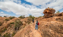 Rock formations on Bynguano Range walk, Mutawintji National Park. Photo: John Spencer &copy; OEH