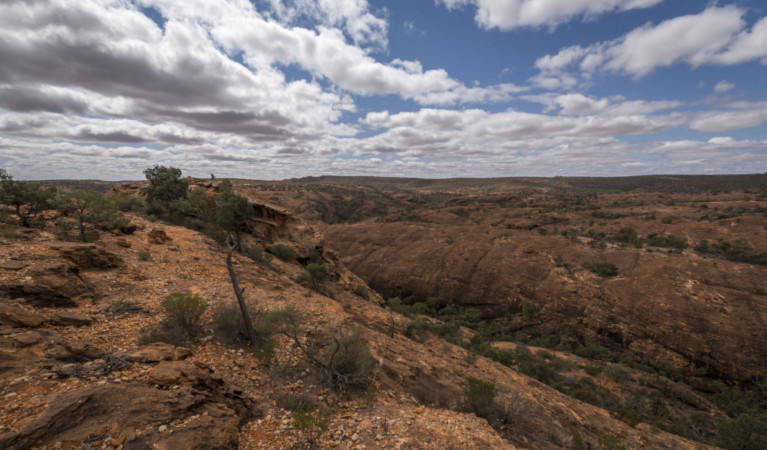 Bynguano Range walking track, Mutawintji National Park. Photo: John Spencer &copy; OEH