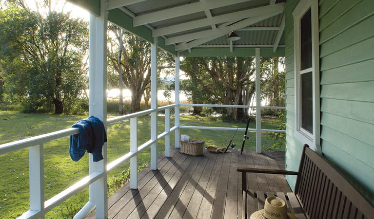 Cutlers Cottage, Myall Lakes National Park. Photo credit: Michael van Ewijk &copy; NSW Government.