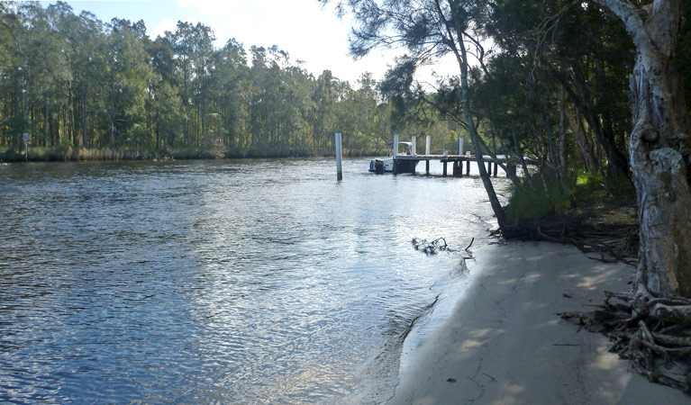 Engels Reach Picnic Area, Myall Lakes National Park. Photo: Katrina Gray