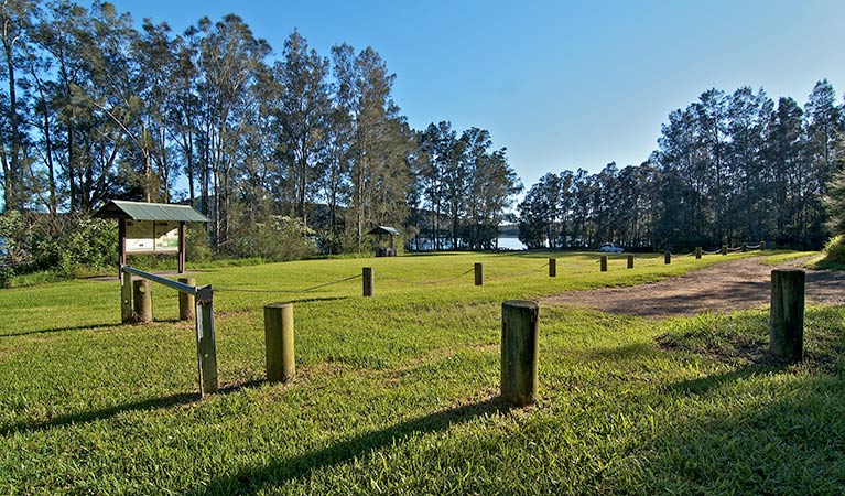 Hearts Point picnic area, Myall Lakes National Park. Photo: John Spencer &copy; DPIE