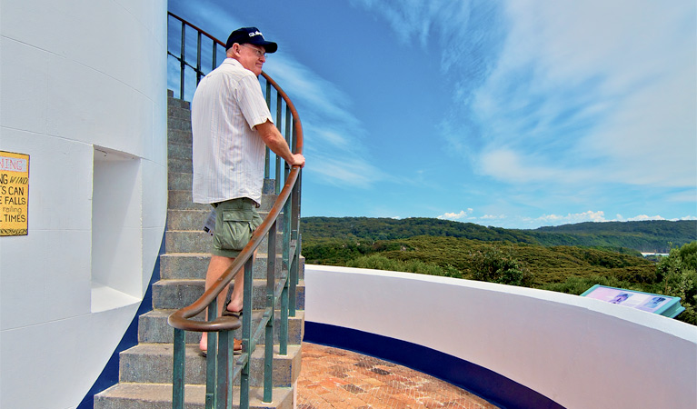 Sugarloaf Point Lighthouse, Myall Lakes National Park. Photo: John Spencer