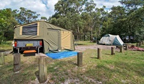 Wells campground, Myall Lakes National Park. Photo: John Spencer/NSW Government