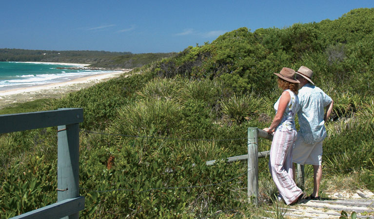 Conjola Beach picnic area, Narrawallee National Park. Photo: Michael van Ewijk &copy; OEH