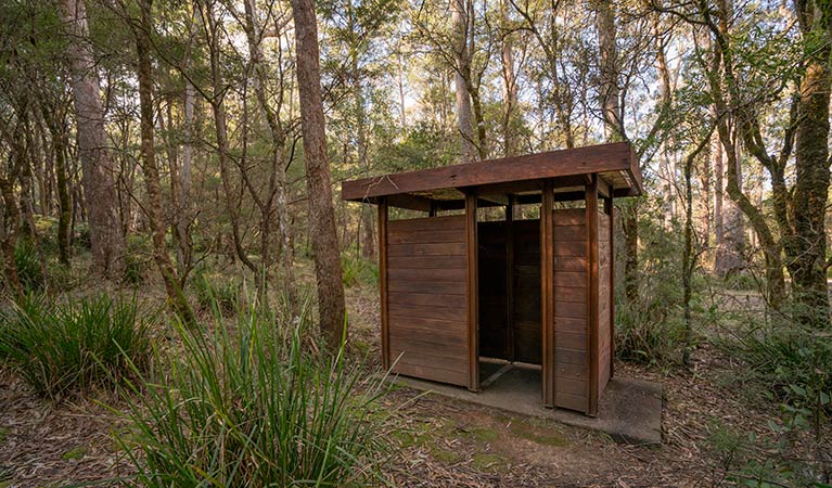 Exterior of toilet block at Thungutti campground. Photo: John Spencer/OEH