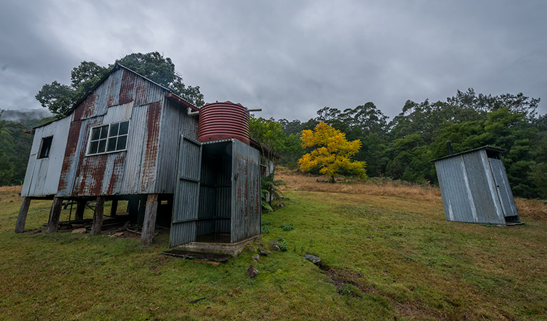 Pastoral building, Nowendoc National Park. Photo: John Spencer &copy; DPIE