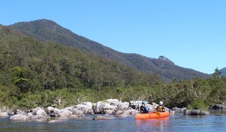 Canoeing, Nymboida National Park. Photo: D Parkin