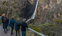 Dangars Falls View lookout, Oxley Wild Rivers National Park. Photo: Josh Smith &copy; DPE