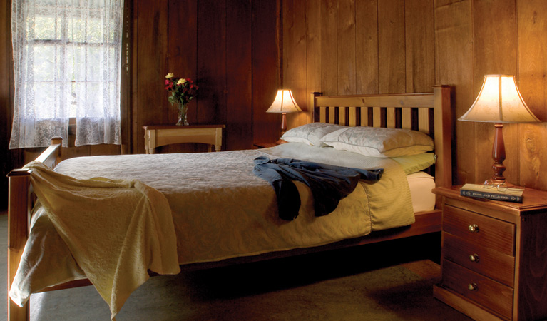 Bedroom in East Kunderang Homestead. Photo: Michael van Ewijk/DPIE