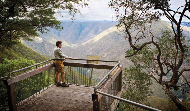 Chandler View circuit view lookout, Oxley Wild Rivers National Park. Photo: Rob Cleary