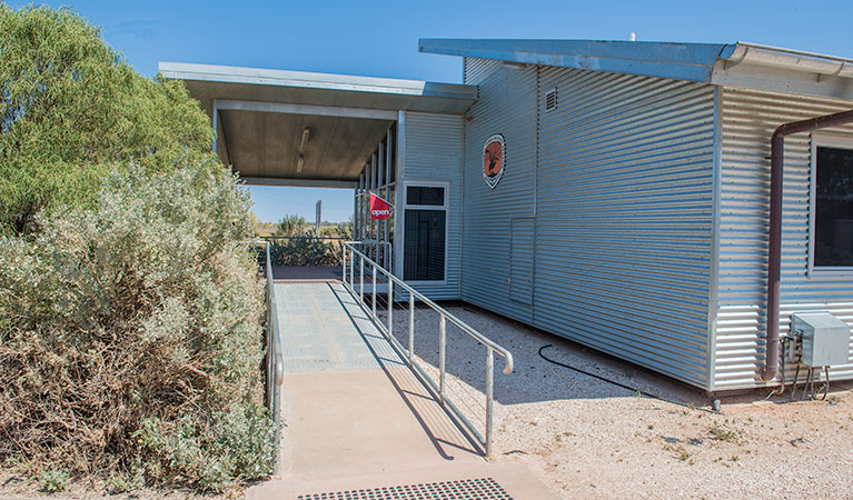 Paroo-Darling Visitor Centre, White Cliffs, Paroo-Darling National Park. Photo: John Spencer