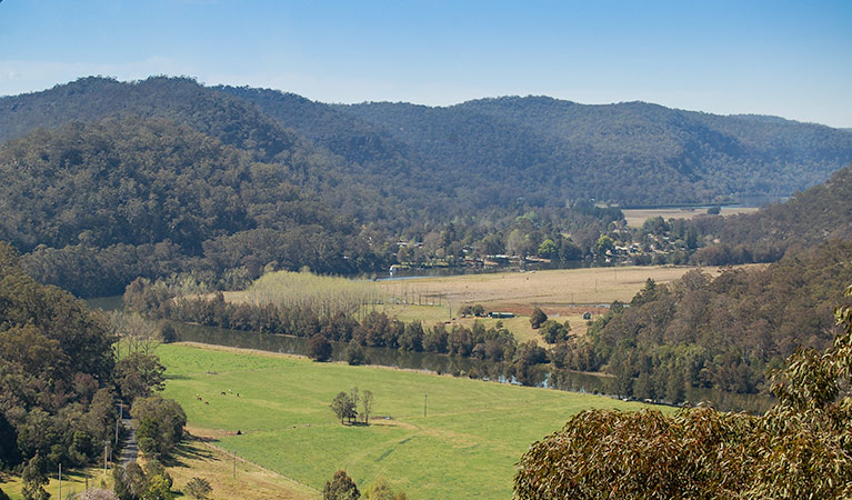 View from Womerah, Parr State Conservation Area. Photo: Susan Davis/NSW Government