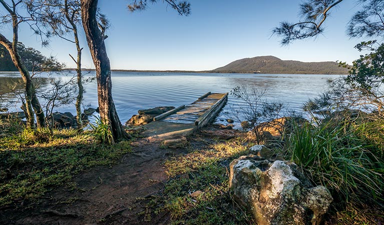 Queens Lake Nature Reserve. Photo: John Spencer &copy; DPIE