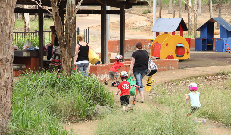 Children at the playground in Rouse Hill Regional Park. Photo: John Yurasek &copy; OEH