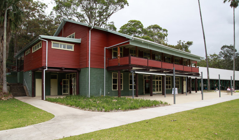 Exterior of Royal National Park Visitor Centre, Royal National Park. Photo &copy; Andy Richards