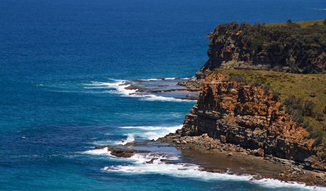 Figure Eight Pools headland near Burning Palms Beach, Royal National Park. Photo: David Croft/OEH