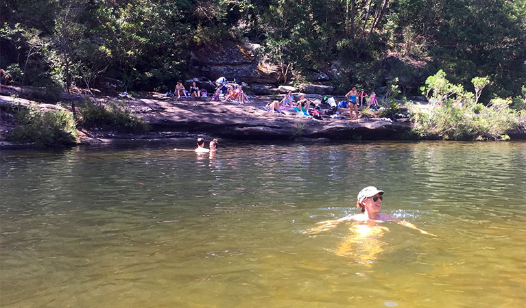 Karloo Pool on the Karloo walking track in Royal National Park. Photo &copy; Natasha Webb