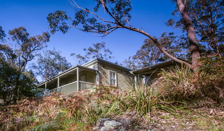 Exterior of Reids Flat Cottage in Royal National Park. Photo: Rosie Nicolai/OEH