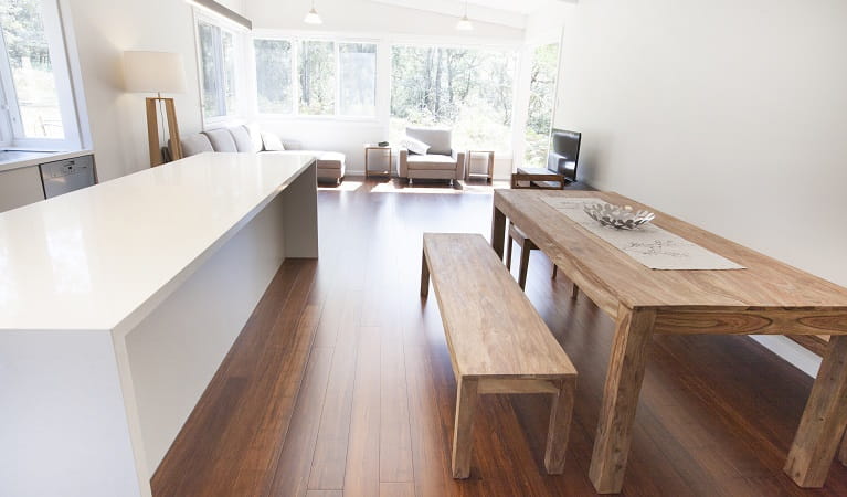 Reids Flat Cottage living and dining room. Photo: Rosie Nicolai/OEH