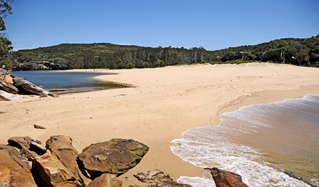 Wattamolla Beach and picnic area, Royal National Park. Photo: Kevin McGrath/OEH