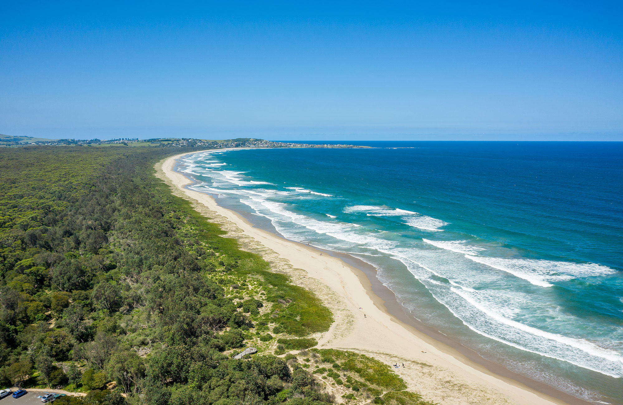 Beach Road picnic area Map NSW National Parks