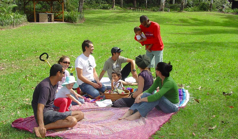 Woolgoolga Creek picnic area, Sherwood Nature Reserve. Photo: L Rees