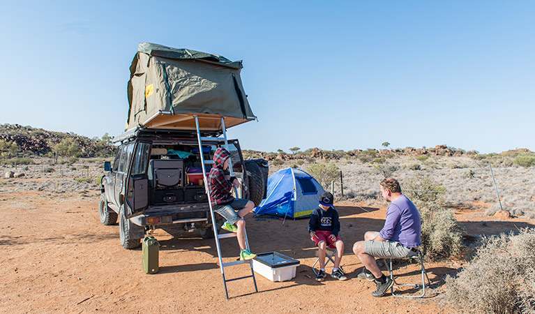 Dead Horse Gully campground, Sturt National Park. Photo: John Spencer