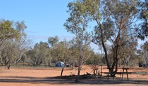 Fort Grey campground, Sturt National Park. Photo: Dinitee Haskard OEH