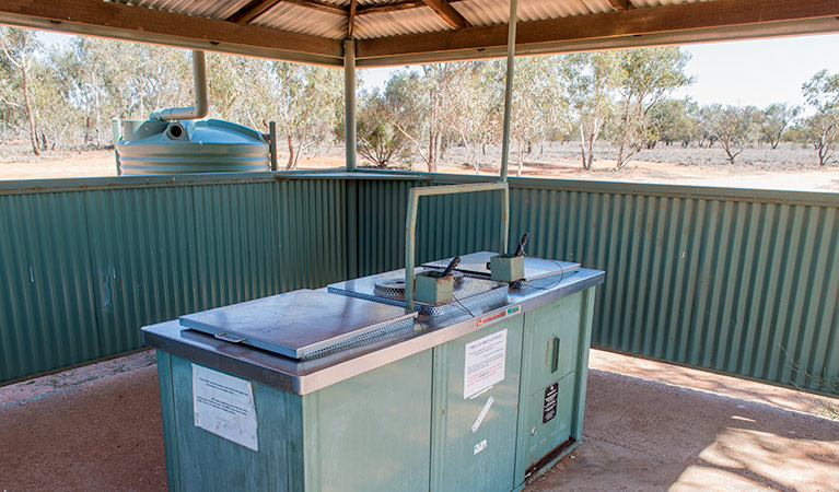 Fort Grey Campground, Sturt National Park. Photo: John Spencer