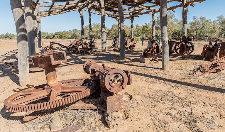 Outdoor Pastoral Museum, Sturt National Park. Photo: John Spencer 