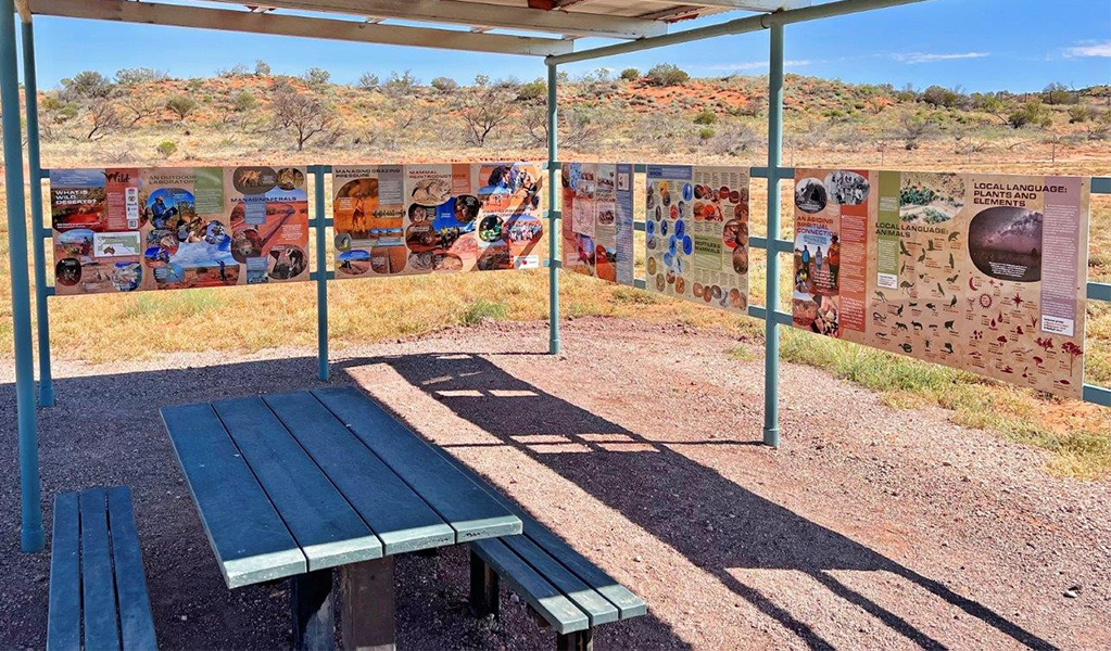 Talpero lookout interpretation area, Sturt National Park. Photo: Tom Hunt &copy; Tom Hunt