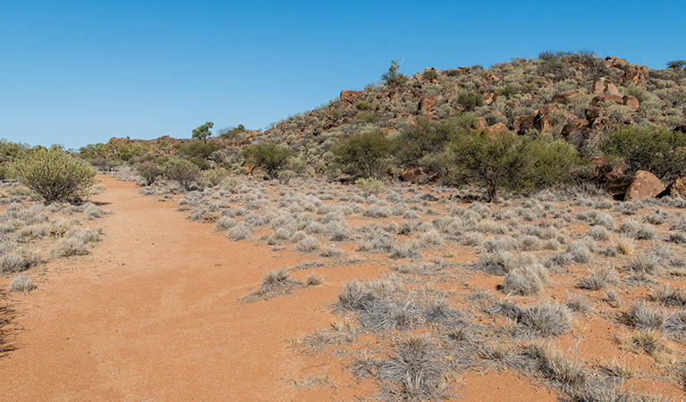 The Granites walking track in Sturt National Park. Photo: John Spencer