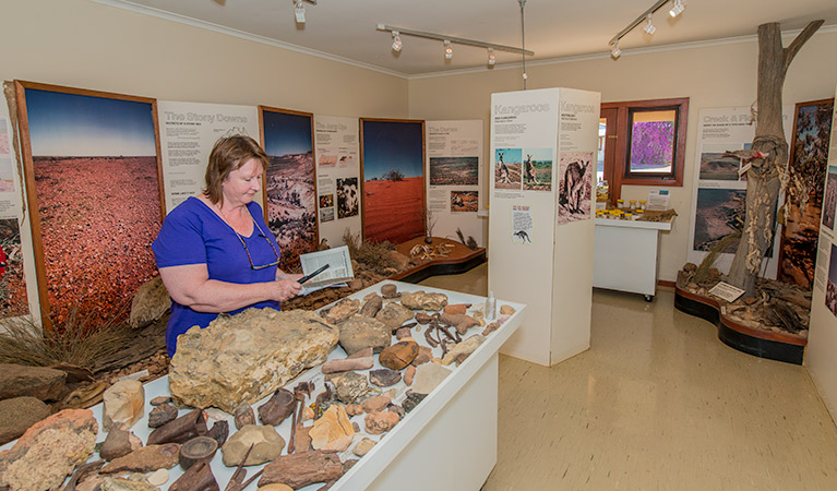 Tibooburra Visitor Centre, Sturt National Park. Photo: John Spencer