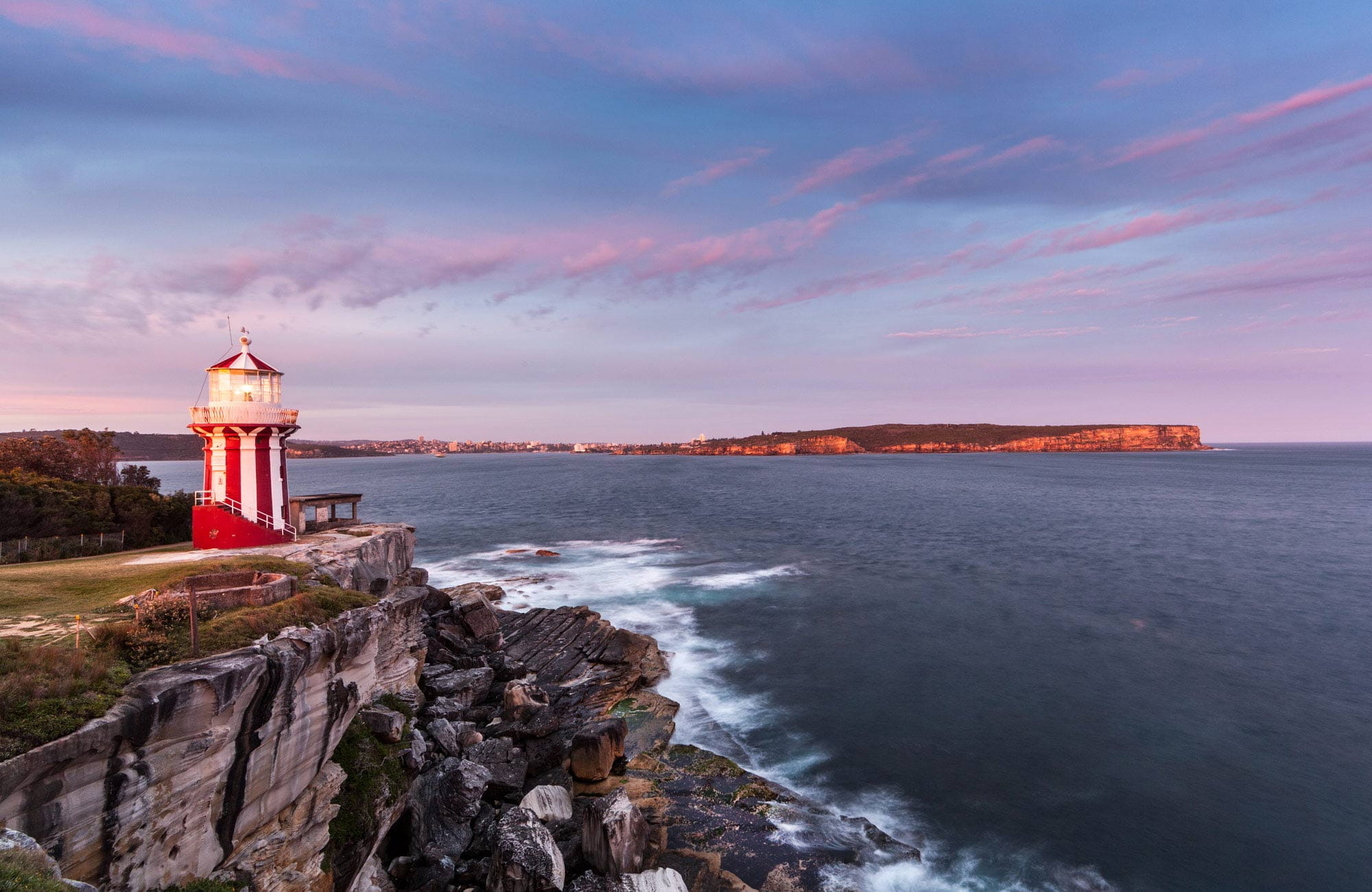 Hornby lighthouse and South Head. Photo: David Finnegan