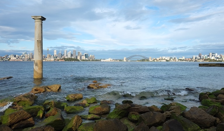 Bradleys Head to Chowder Bay walk, Sydney Harbour National Park. Photo credit: Elinor Sheargold &copy; DPIE